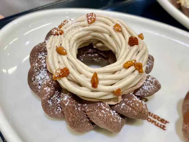 ミスド、ヨロイヅカ式ショコラドーナツ、モンブラン