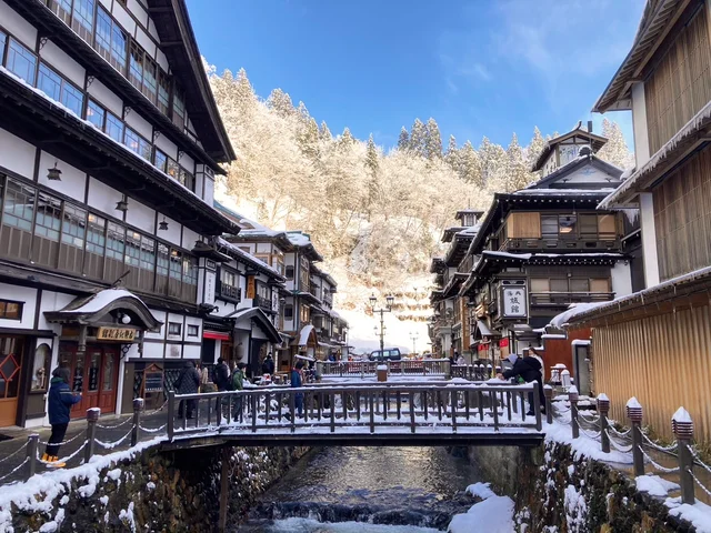 【山形県】大正ロマンに浸る!銀山温泉の雪景色を満喫してきた♡_4