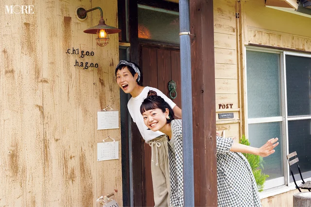 カフェ宿『島ぐらしカフェchigoohagoo』浅沼未弥さん、長瀬夏海さん