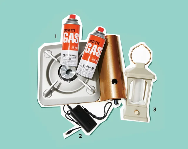 マルチLEDランタン アイボリー￥8580／BRUNO　など