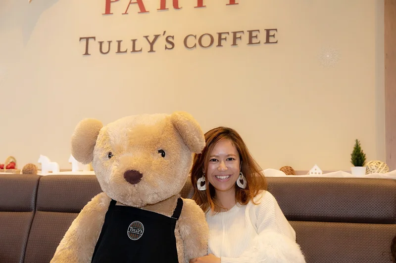 【11/13open】南町田グランベリーパークのTULLY'S COFFEEへ一足先におじゃましました【東京ママパーティー】TULLY'S COFFEEのホリデーシーズンのメニューを堪能！