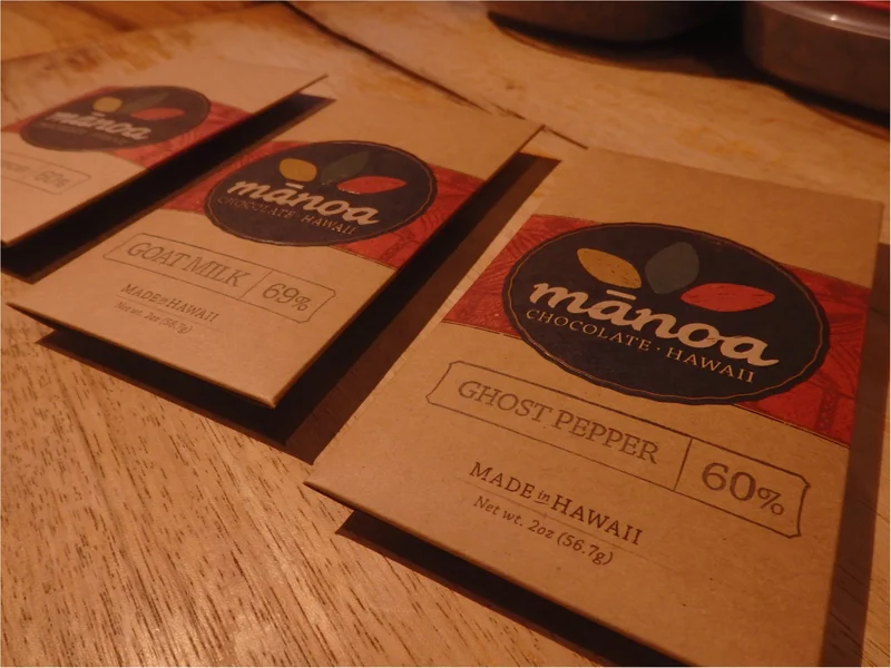 【ハワイ女子旅のお土産４】「manoa CHOCOLATE(マノアチョコレート）」のビーントゥバーチョコ