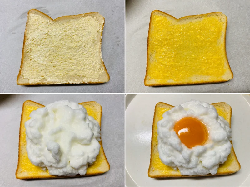 【アレンジトースト】卵1個で完成！今話題の画像_4