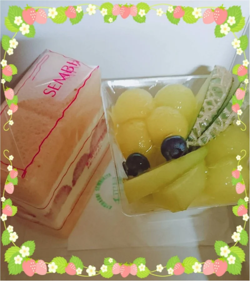 【渋谷ヒカリエShinQs 千疋屋】〈限定〉さくら味のサンドケーキ