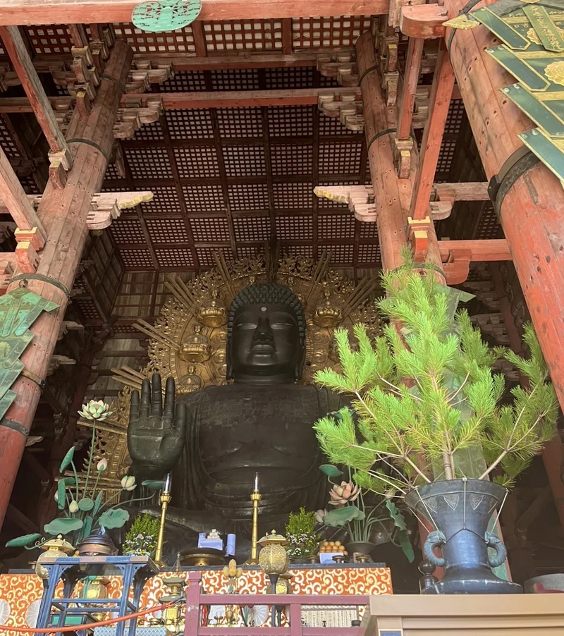 東大寺の大仏様の写真