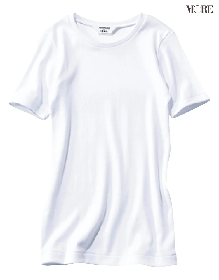 オーラリーフォーイエナの白Tシャツ