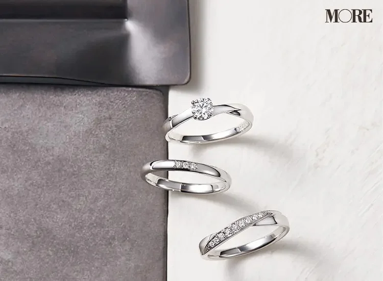 結婚指輪におすすめのヴァンドーム青山のエンゲージメントリングとマリッジリング２種