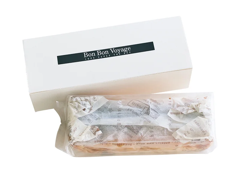 島根県のおすすめお取り寄せグルメ「BonBonVoyage」の天然バニラチーズケーキ、パッケージ