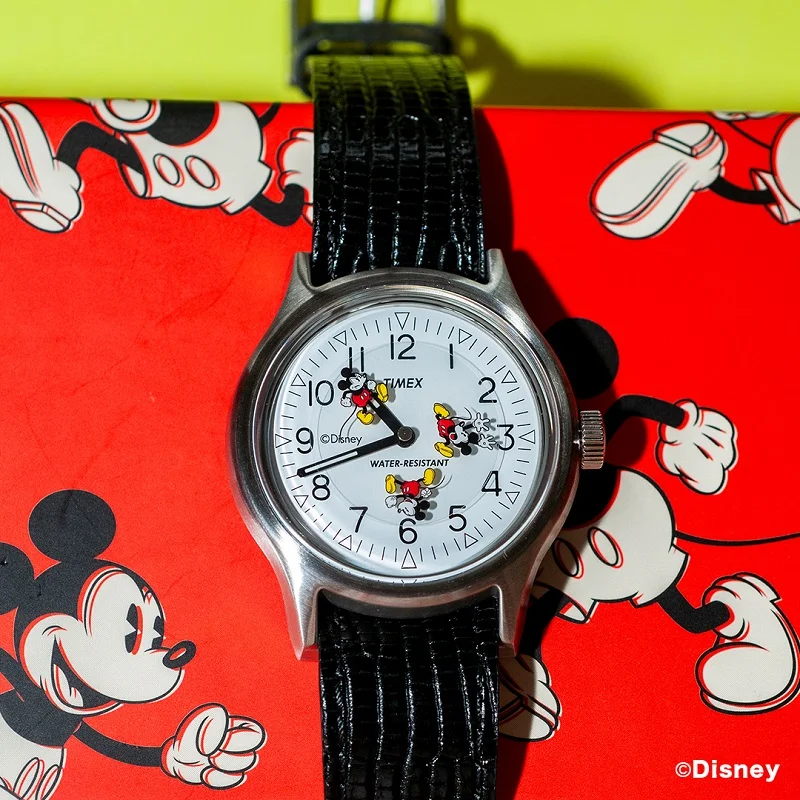 ミッキーがくるくる回る！ 『TIMEX』×『BEAMS BOY』のディズニーデザイン時計に注目です