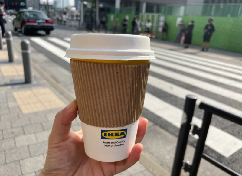 【IKEA】100円コーヒーでサクッとテイクアウト♪