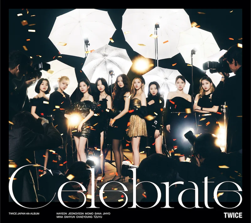 TWICE日本オリジナルアルバム4作目『Celebrate」ジャケ写