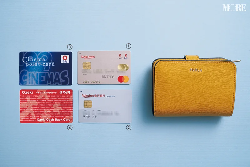 マネーフォワード 広報部　森谷有希さんのお財布と使用しているクレジットカード、キャッシュカード