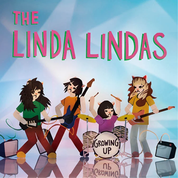 The Linda Lindasのアルバム『Growing Up』ジャケ写