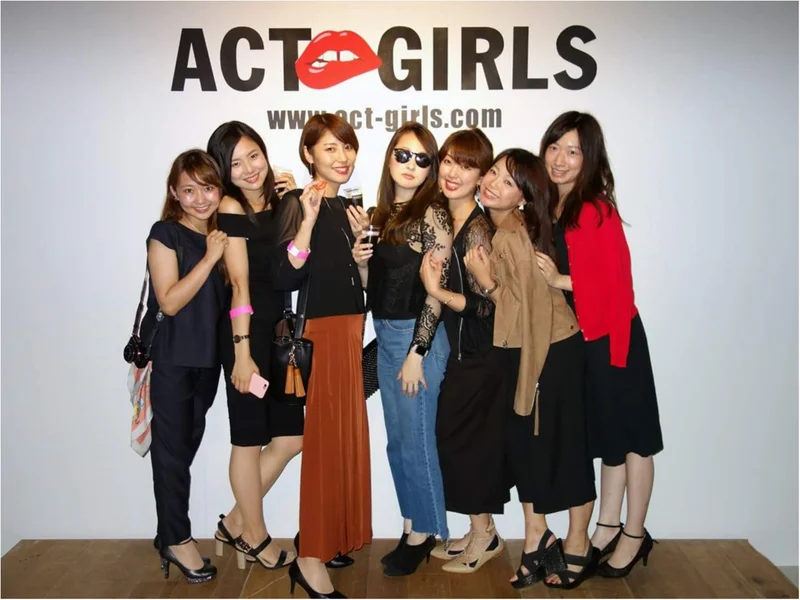 土屋アンナちゃんのプロデュース【ACT GIRLS】のレセプションパーティーへ
