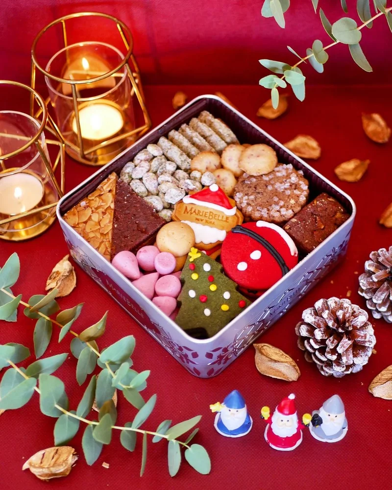 マリベル京都本店のクリスマスクッキー缶「2020年Holiday ワンダートレジャー」