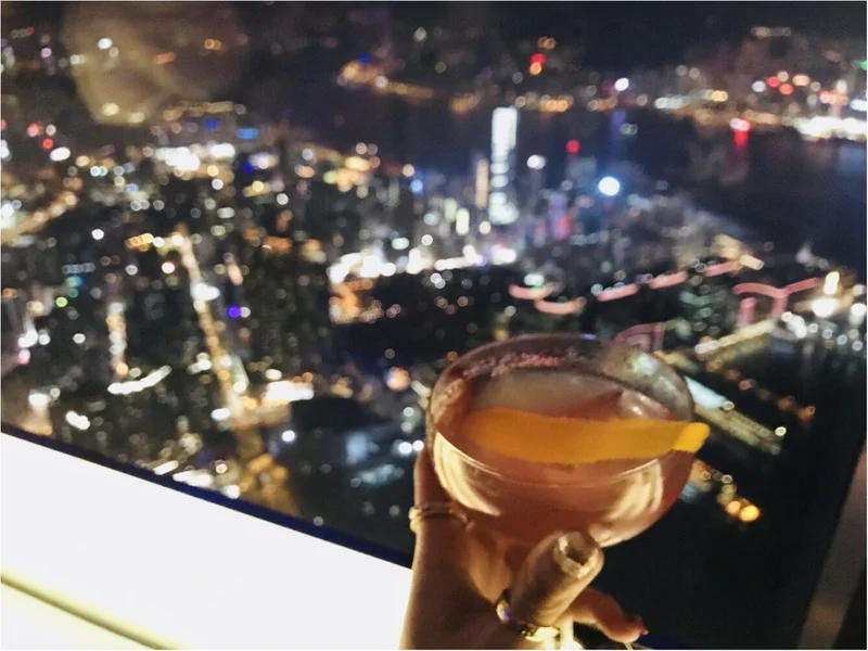 【TRIP】#世界一高いところにあるBAR リッツ・カールトン香港「OZONE」♡