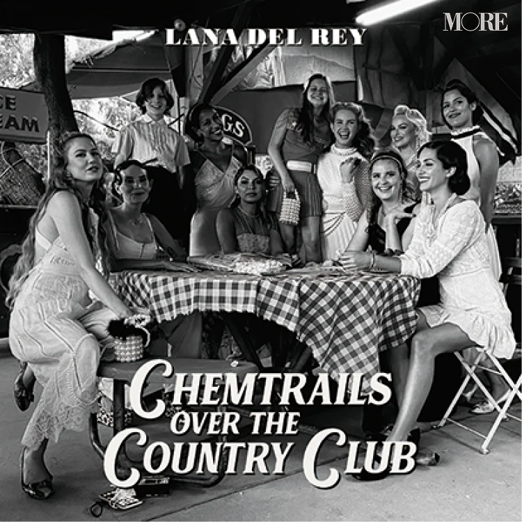 ラナ・デル・レイのアルバム『Chemtrails Over The Country Club』ジャケ写