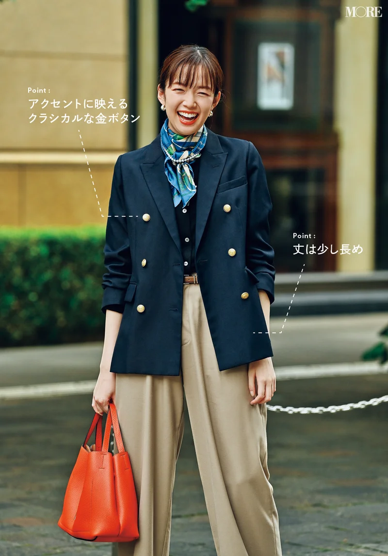 JOURNAL STANDARD relume】紺ブレダブルジャケット金ボタン-