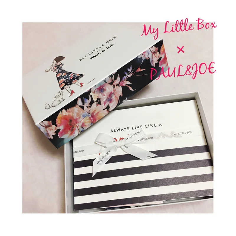 《既日完売の予感⁈❤️》【My Little Box】8月はPAUL&JOEとのコラボ♡ひと足お先にgetしました‼︎