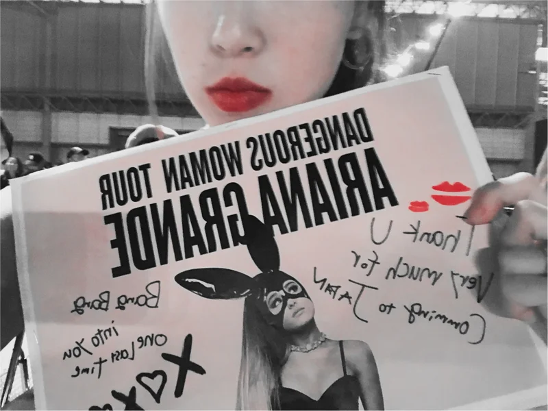 【❤︎❤︎❤︎】アリアナグランデ #dangerouswomantour に行ってきたああああ！！
