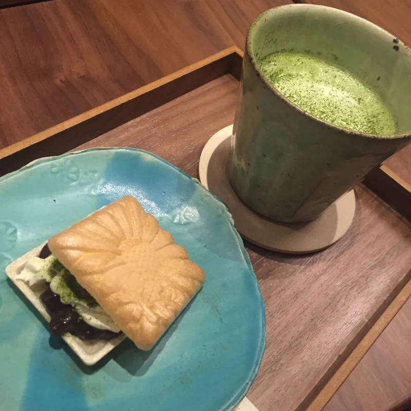 カフェ大阪茶会にて、ほっこりティータイム♡
