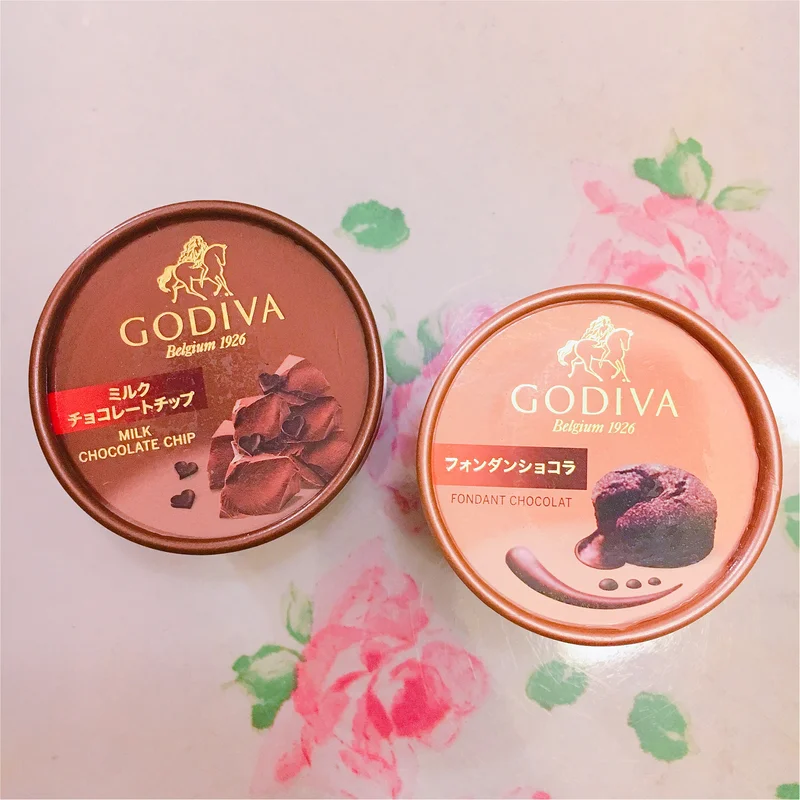 【コンビニアイス】お正月だもの！贅沢しましょ♡ GODIVAの濃厚チョコレートアイス♡♡