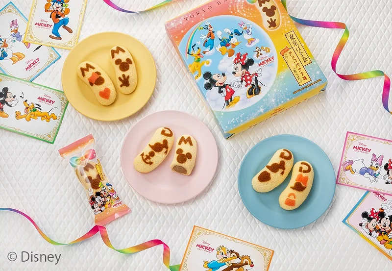 「Disney SWEETS COLLECTION by 東京ばな奈」の看板商品「ミッキー＆フレンズ/東京ばな奈『見ぃつけたっ』」
