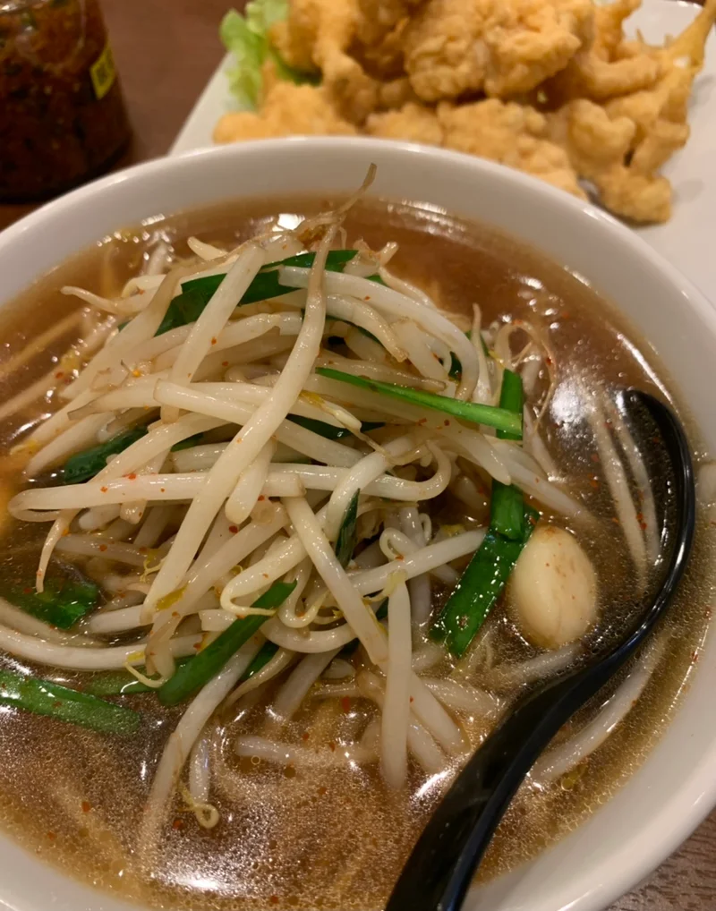 ラーメンと食べたいいかげそ