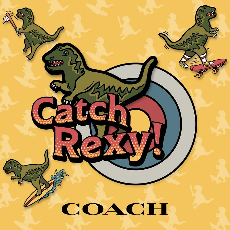 コーチの日本限定コレクション、Rexy Playのオンラインゲーム