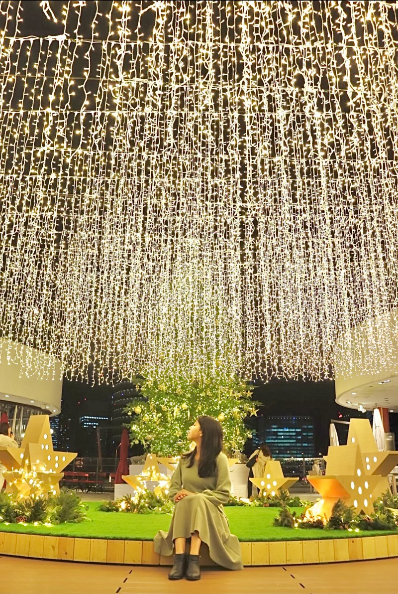 【一足早いクリスマス】横浜ベイクォーターのクリスマスイルミネーション