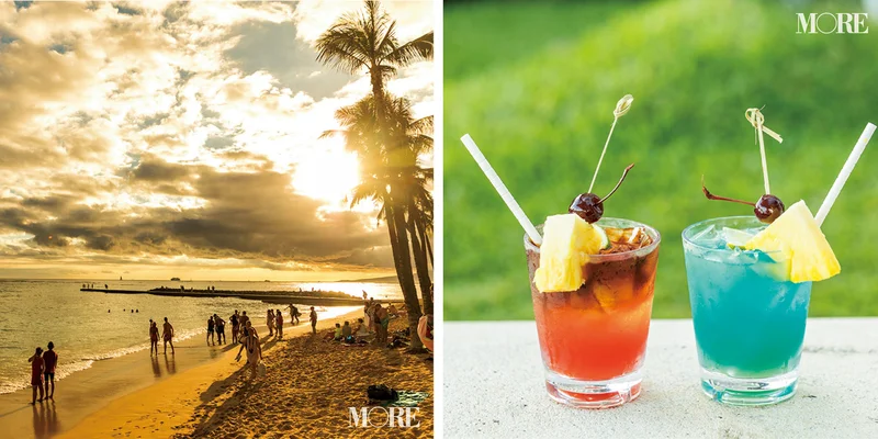 ハワイの絶景サンセット♡ アラモアナ ビーチパークや、ビーチビューのバーなど、夕日が映えるスポット３選！