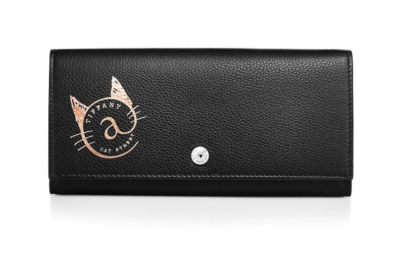 ティファニー』のお財布、カードケースetc. 猫モチーフの限定レザー 