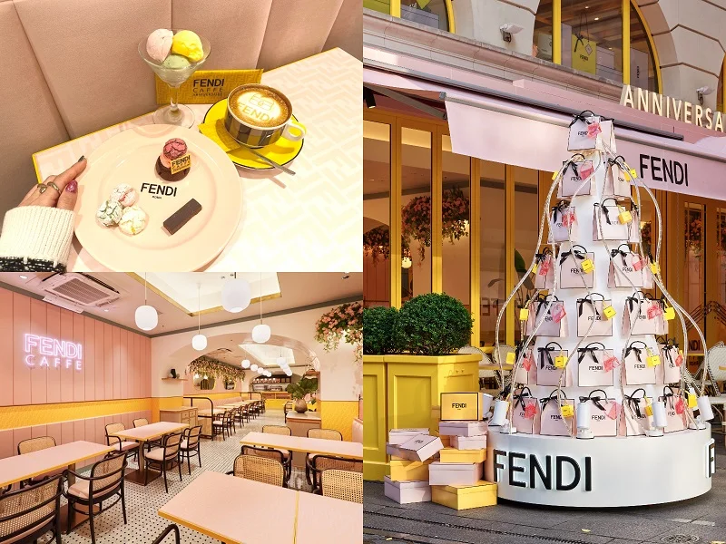 『フェンディ』のカフェ「FENDI CAFFE by ANNIVERSAIRE」が表参道に期間限定でオープン中！