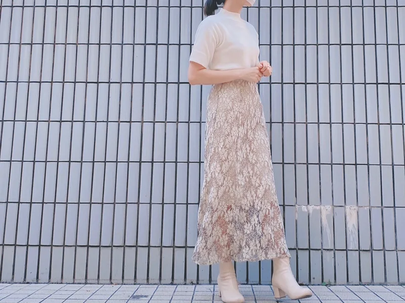 【dazzlin】スタイルアップで可愛い！秋のマーメイドスカート！