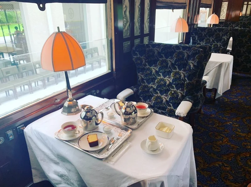 【世界で最も豪華な列車でお茶会⁉︎】オリエント急行で優雅なティータイム