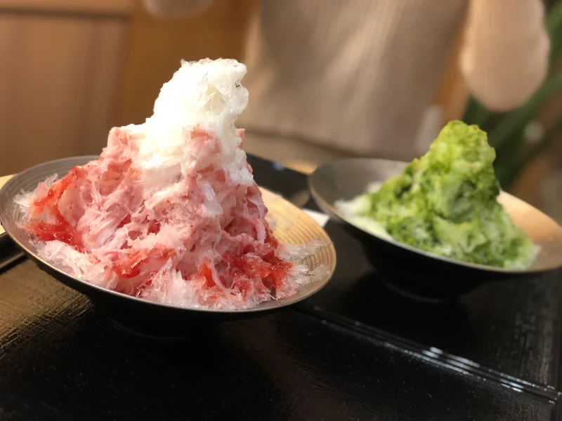 かき氷からの焼肉の画像_2