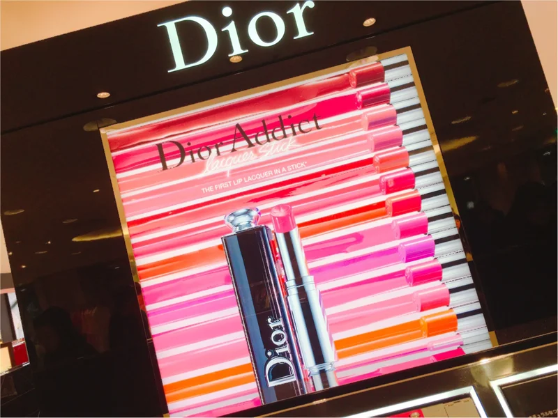 Dior アディクトラッカースティック♡♡♡新感覚のフォンダンリップ！？発色の良さと塗り心地が最高♡☺︎