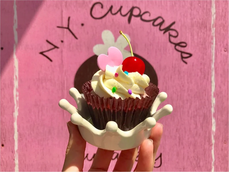 【FOOD】可愛いの大定番♥ 一度は行きたいニューヨークカップケーキ！
