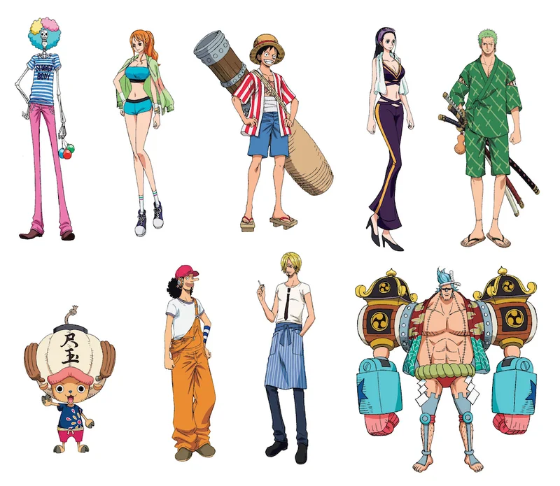 劇場版 One Piece Stampede のut発売中 実はルフィ達の衣装も ユニクロ ファッション コーディネート 代 More