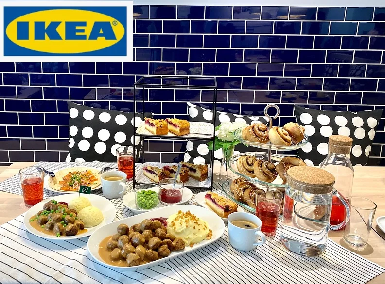 「IKEA 渋谷  スウェーデンレストラン」のさまざまなメニュー