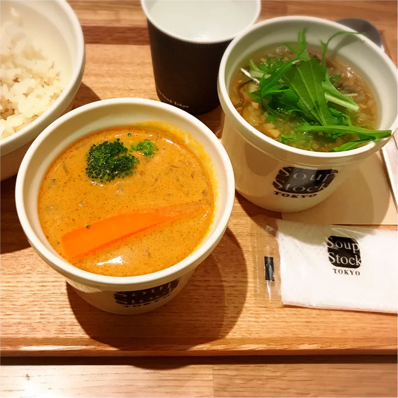 【Soup Stock Tokyo】寒い日に食べたい❤︎体があたたまるおすすめスープ☺︎