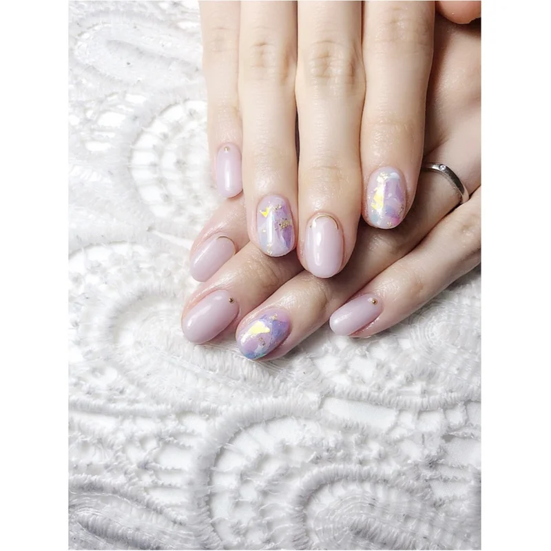 【New♡Nail】梅雨の紫陽花カラー