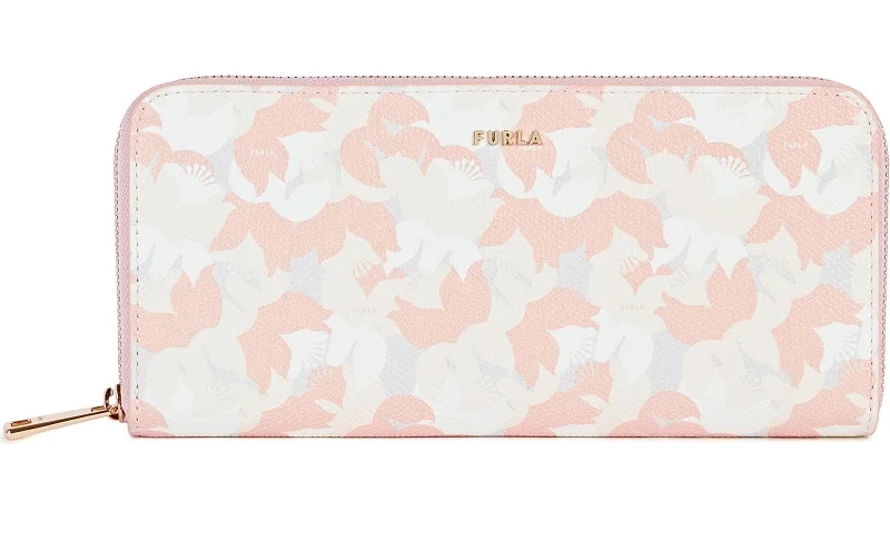 FRULA（フルラ）、ピンクの長財布