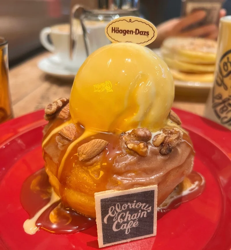 DIESELのカフェとハーゲンダッツのコラボ