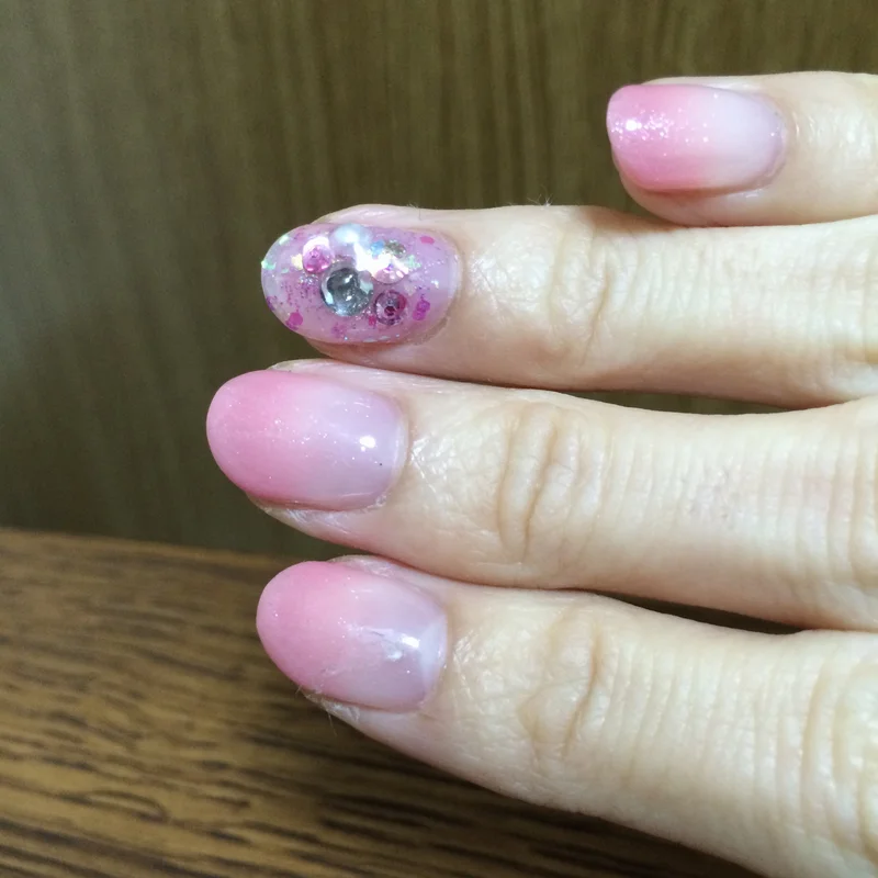 11月Nail＊「#桜貝ピンクネイル 指の画像_2
