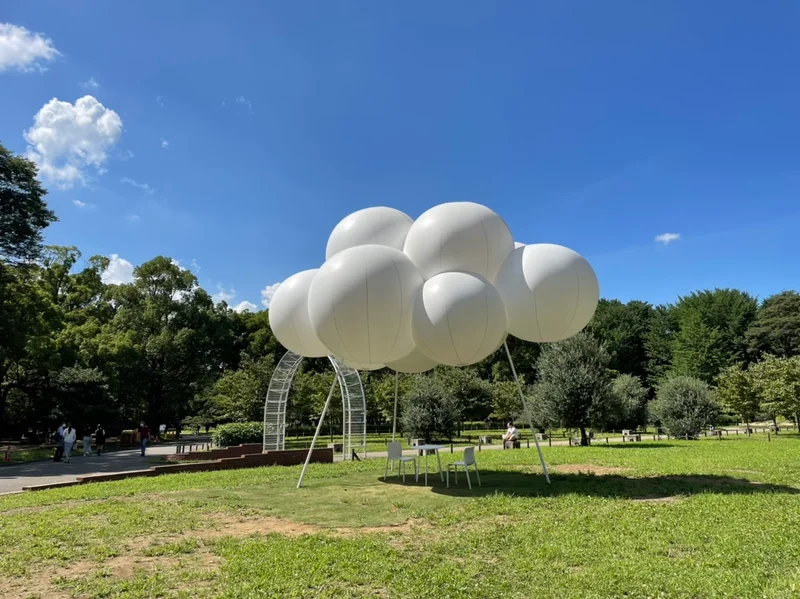 【アート】都内9か所で《パビリオン・トウキョウ2021》が開催中！藤本壮介「Cloud pavilion」は代々木公園に。