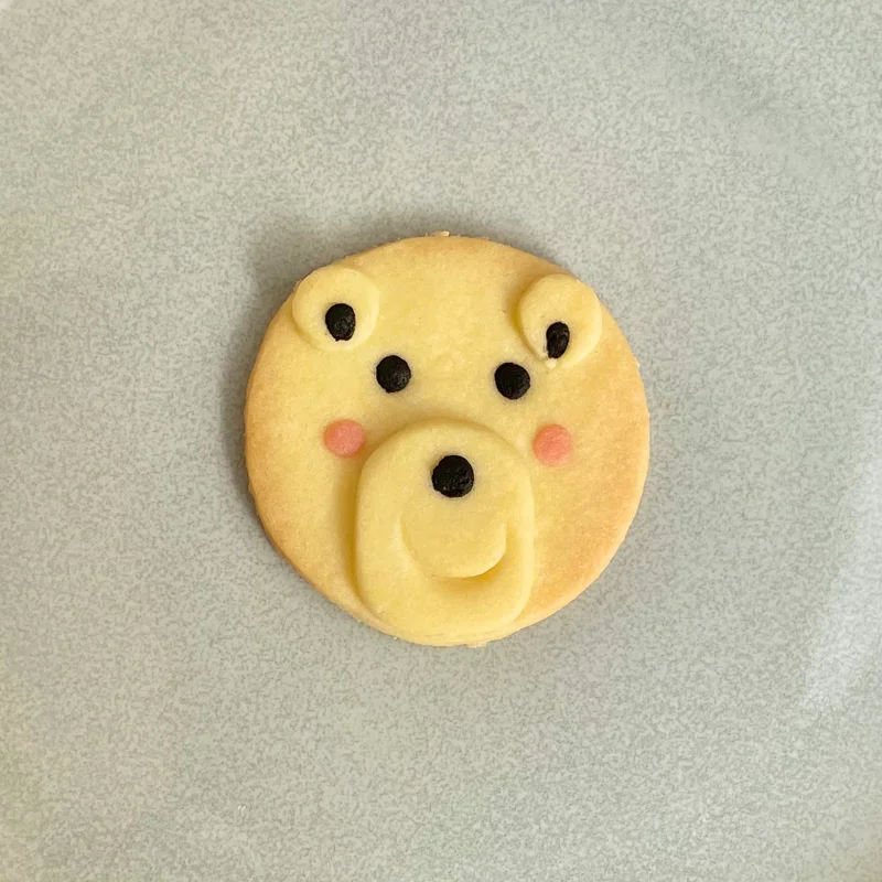 北海道・旭山動物園の動物スイーツ「動物クッキー　ホッキョクグマ」