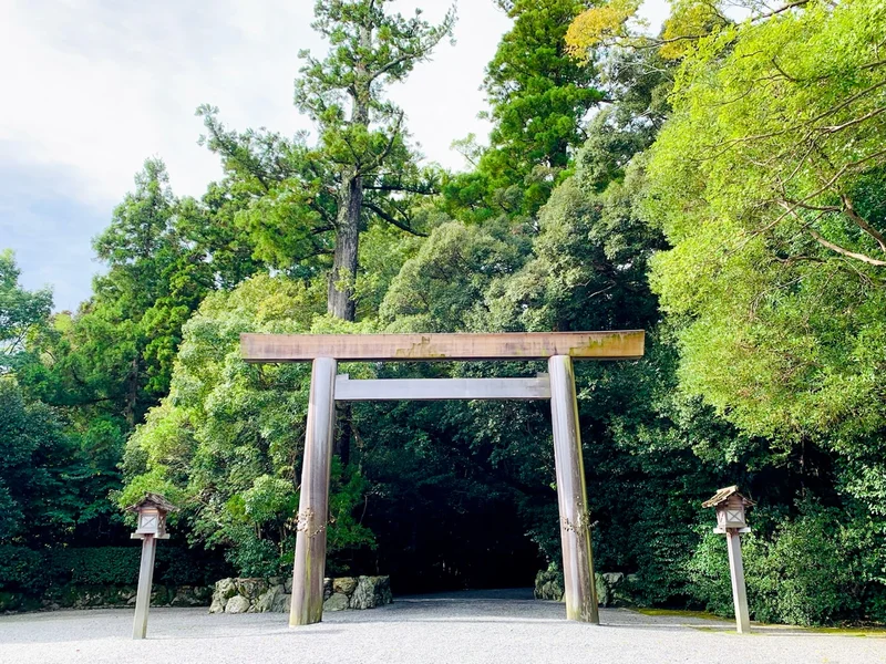 伊勢神宮_外宮_表参道第一鳥居