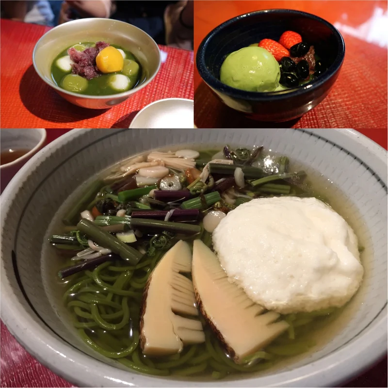 ☺︎♡京都〜抹茶巡りの旅〜わらび餅&パフの画像_3