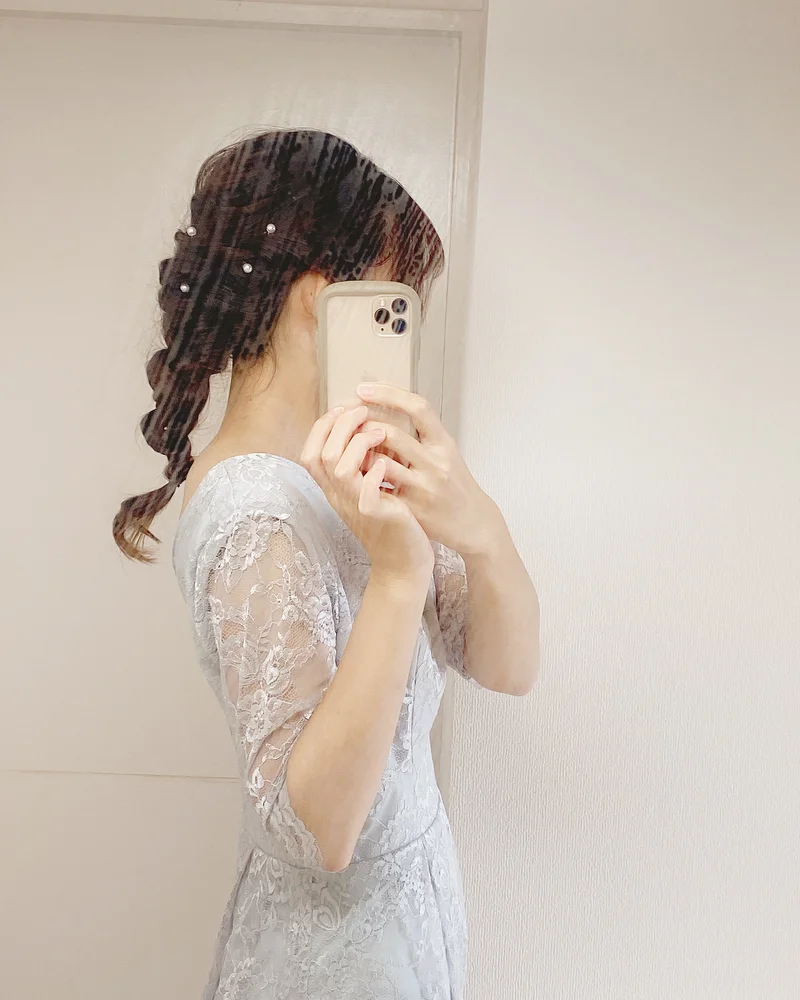 【結婚式】ヘアアレンジとドレス♡今年最後の投稿！